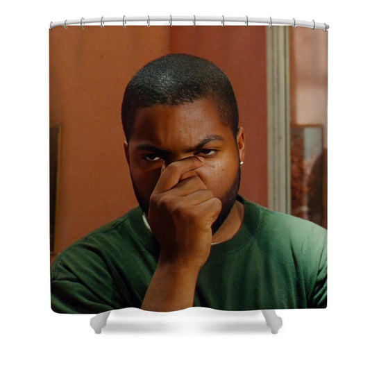 Funny Movie Bathroom Clip Shower Curtain