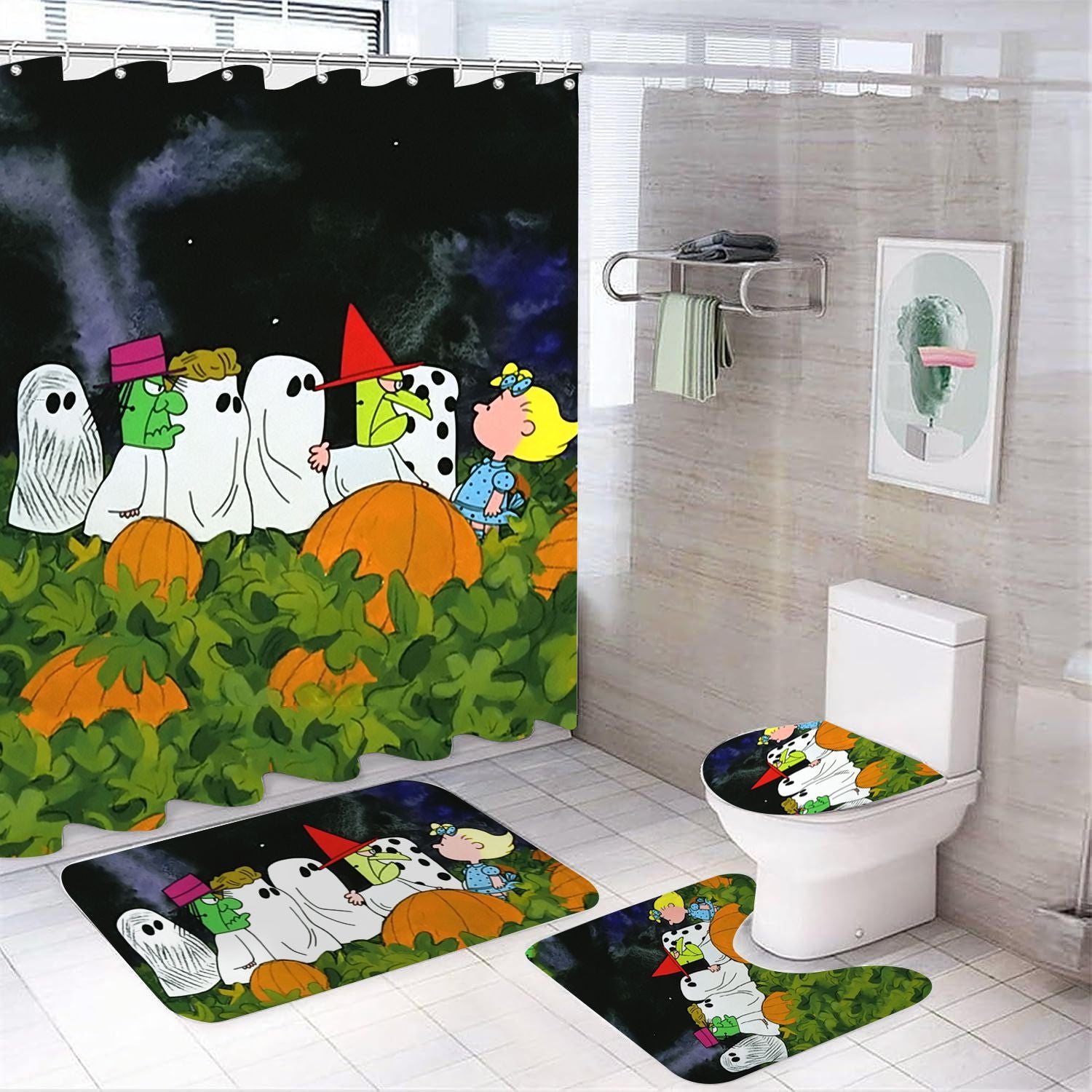 2024 Peanuts Halloween Bath Set