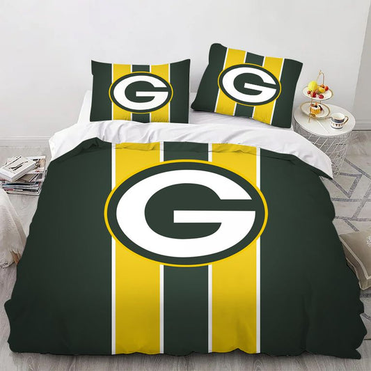 Green Bay Football Bedding Set