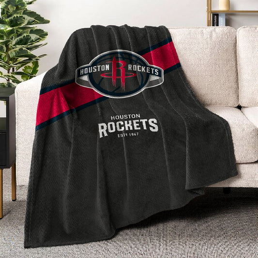 Houston Basketball Sport Throw Blanket