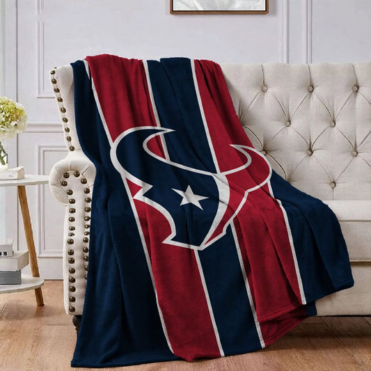 Houston Football Sport Throw Blanket