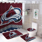 Ice Hockey Colorado Shower Curtain
