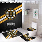 Rideau de douche Bruins de Boston, club de l'équipe de hockey, 180x180cm