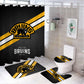Rideau de douche Bruins de Boston, club de l'équipe de hockey, 180x180cm