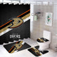 Rideau de douche Canards de hockey sur glace