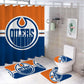 Rideau de Douche Edmonton Oilers, l'équipe de sport de hockey Rideaux 180x180