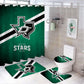 Ice Hockey Dallas Shower Curtain