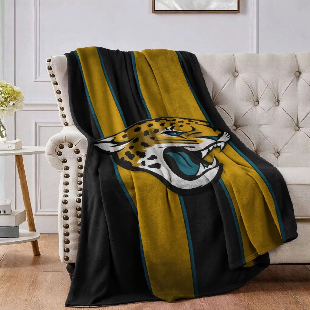 Jacksonville Football Sport Throw Blanket