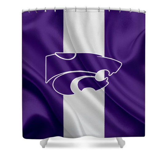 Kansas State College Sport Shower Curtain