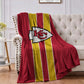 Kansas City Football Sport Throw Blanket