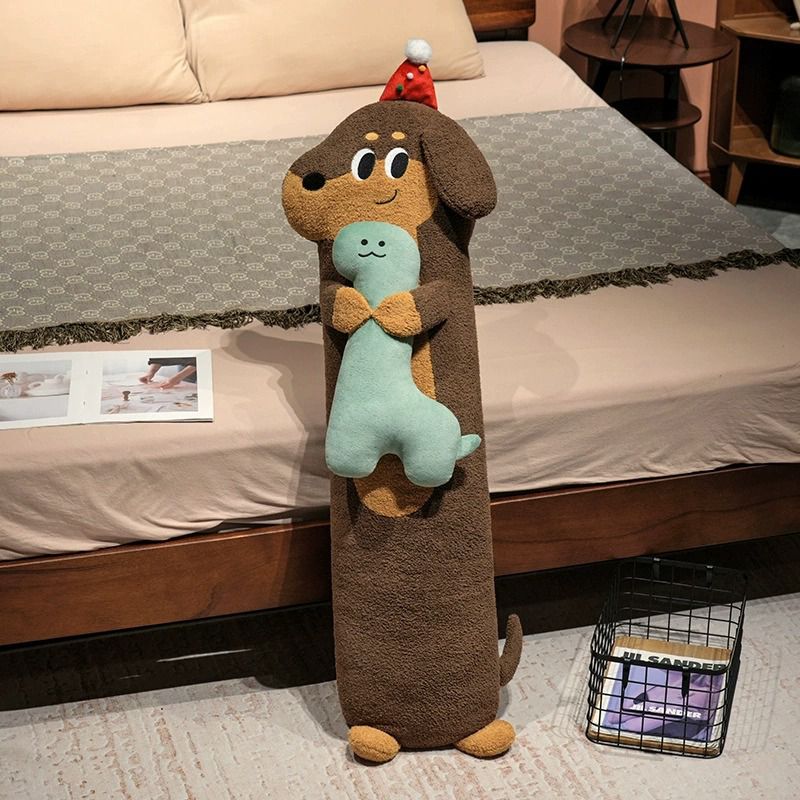 Long Sausage Dog Plushie Body Pillow