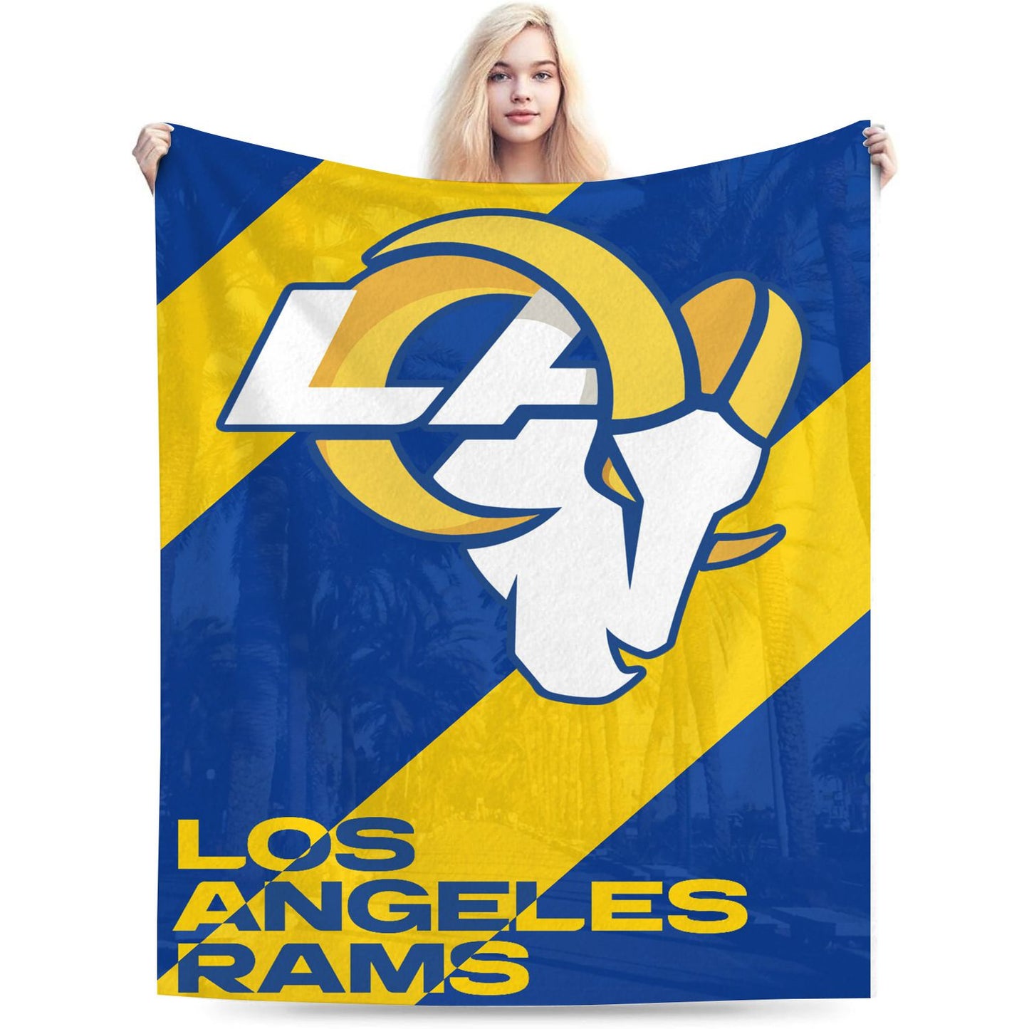 Los Angeles Football Sport Throw Blanket
