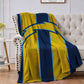 Los Angeles Yellow Football Sport Throw Blanket