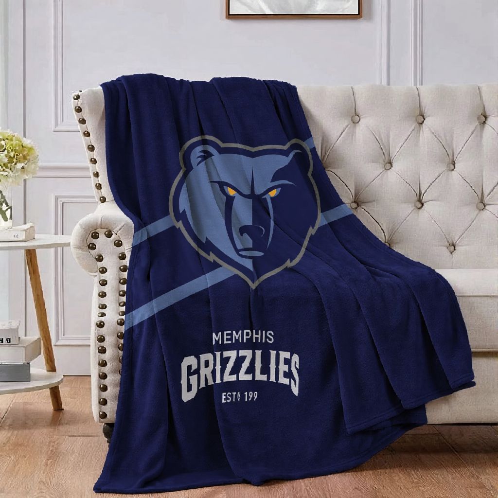 Memphis Basketball Sport Throw Blanket