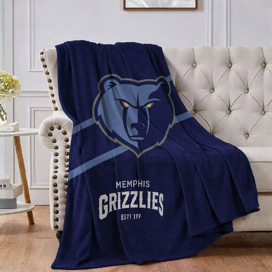 Memphis Basketball Sport Throw Blanket