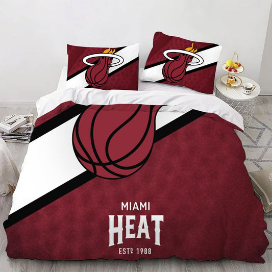 Miami Basketball Sport Bedding Set