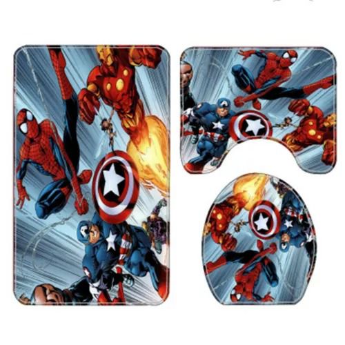 Mightiest Heroes Team Shower Curtain