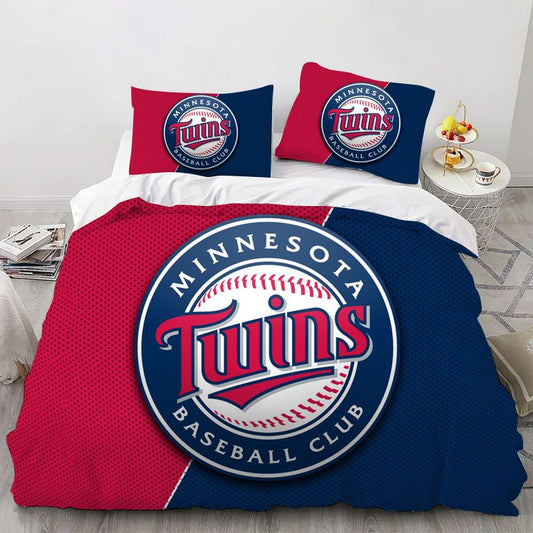 Minnesota Baseball Sport Bedding Set