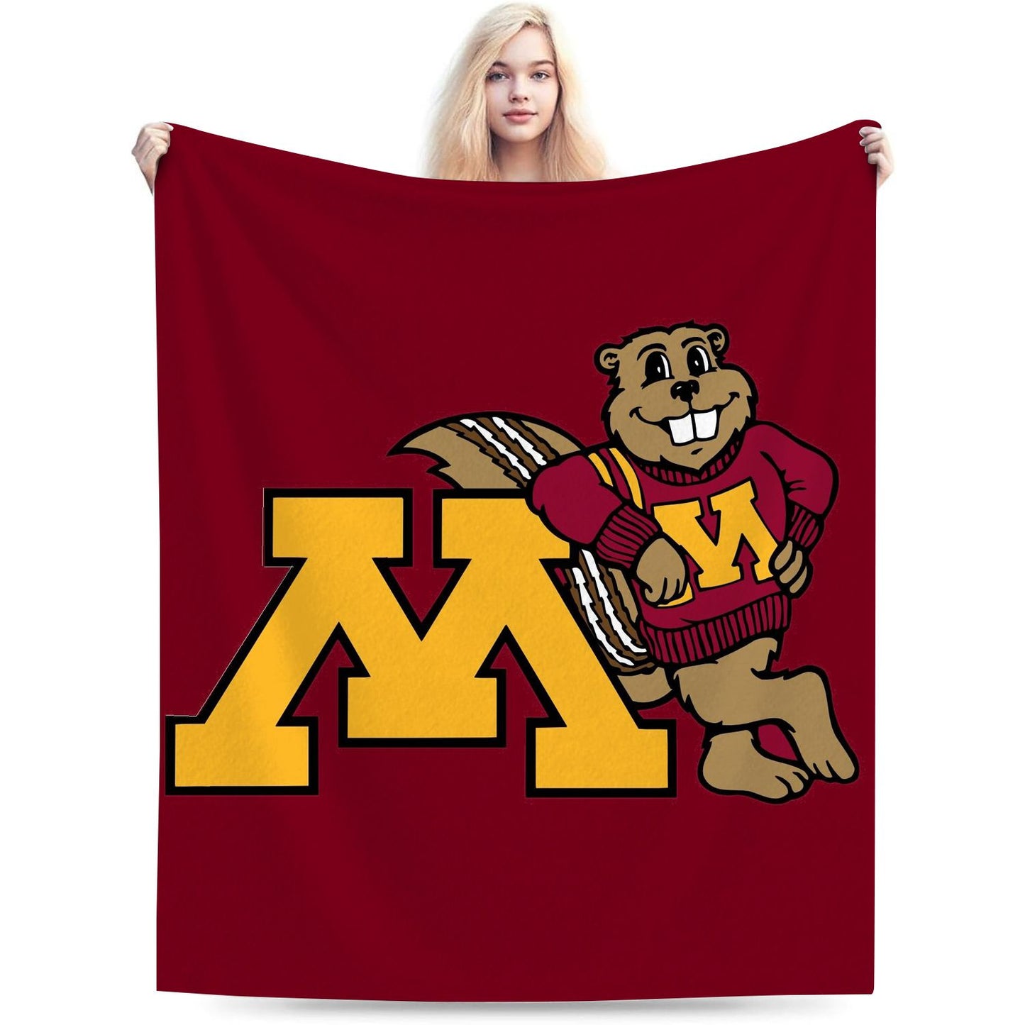Minnesota Twin Cities College Sport Throw Blanket