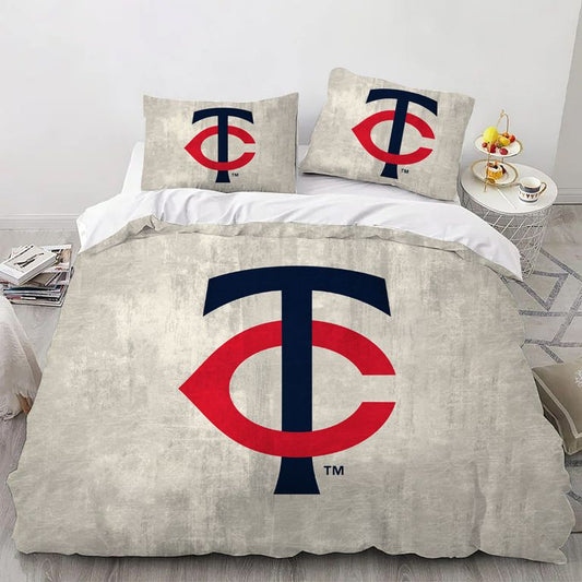 Minnesota Baseball Comforter Bedding Set
