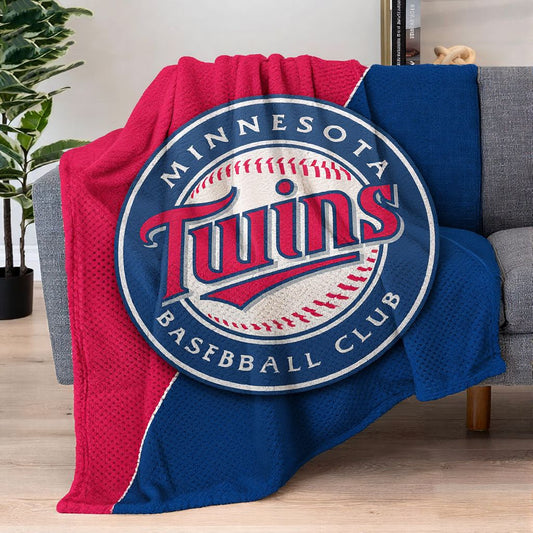 Minnesota Baseball Throw Blanket