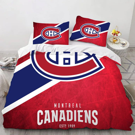 Montreal Hockey Sport Bedding Set