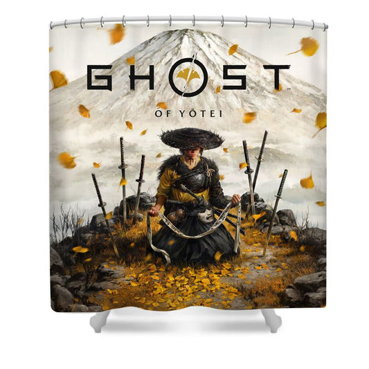 Mount Yotei 1600s Rual Japan Game Shower Curtain