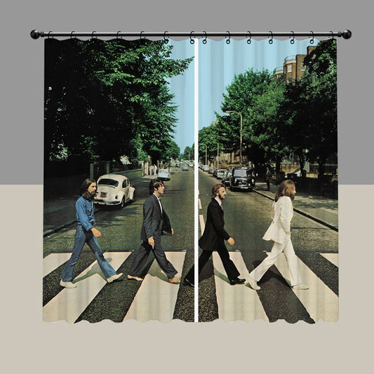 Music Album Abbey Road Blackout Curtain