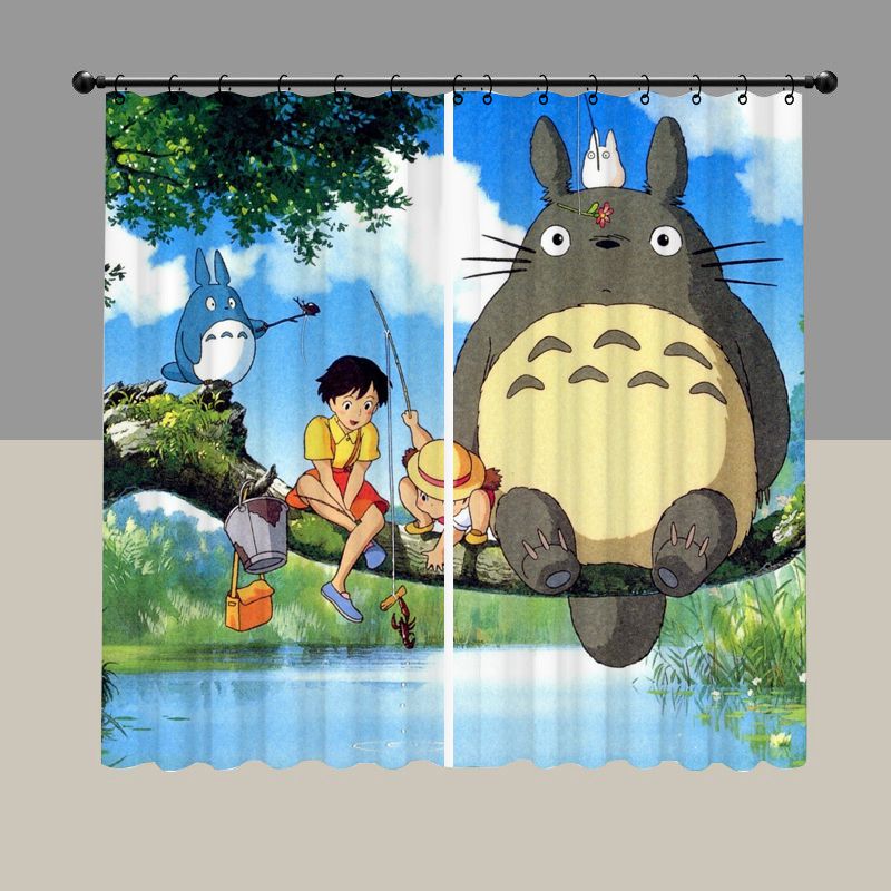 My Neighbor Anime Cartoon Blackout Curtain
