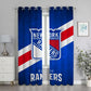 New York Range Hockey Blackout Curtain
