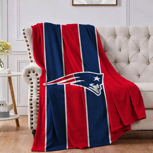 New England Football Sport Throw Blanket