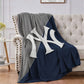 New York Baseball Sport Throw Blanket