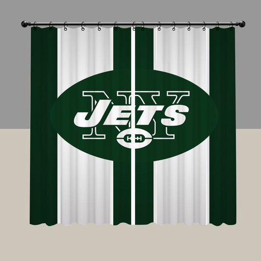 New York Green Football Blackout Curtain