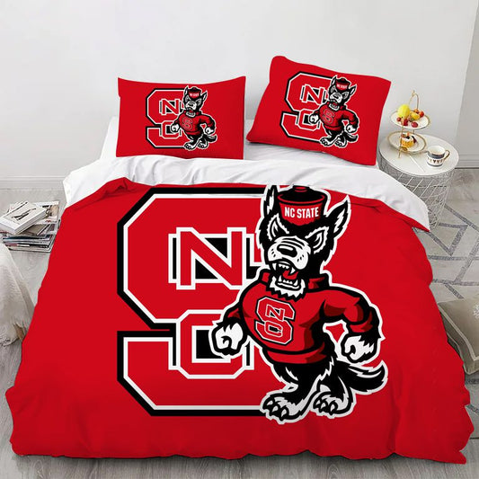 North Carolina State College Sport Bedding Set