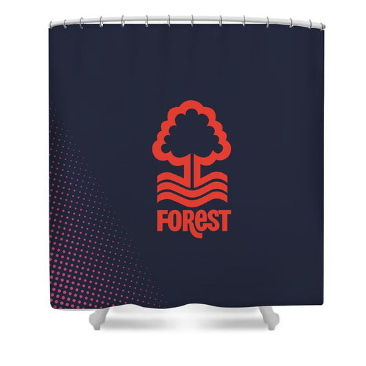 Nottinghamshire English Soccer Club Shower Curtain