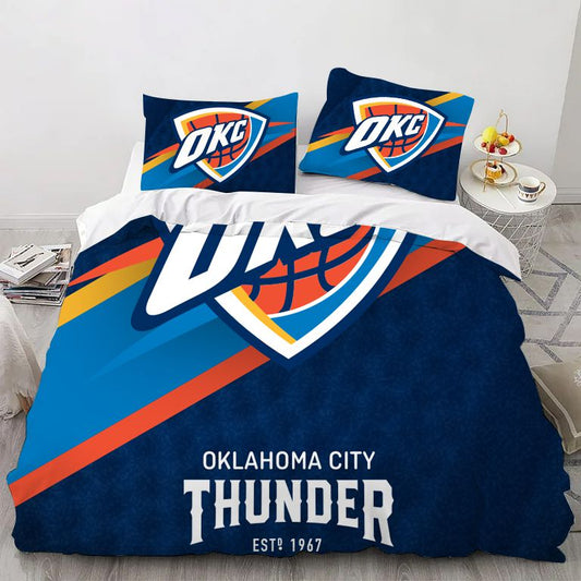 Oklahoma City Basketball Sport Bedding Set