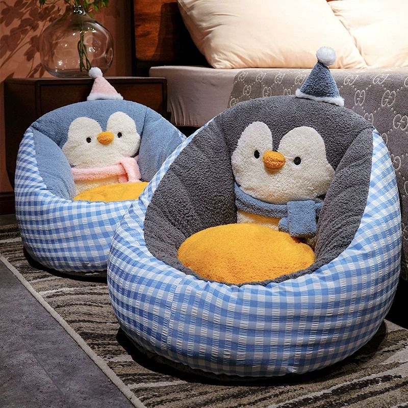 Penguin Stuffed Animal Floor Plush Chair