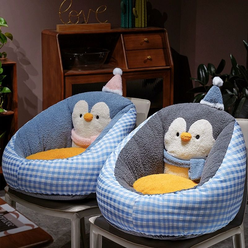 Penguin Stuffed Animal Floor Plush Chair