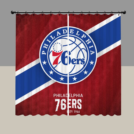 Philadelphia Basketball Blackout Curtain