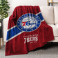 Philadelphia Basketball Sport Throw Blanket