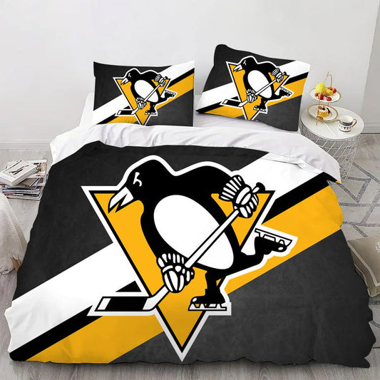 Pittsburgh Hockey Sport Bedding Set