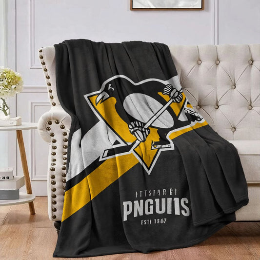 Pittsburgh Hockey Sport Throw Blanket