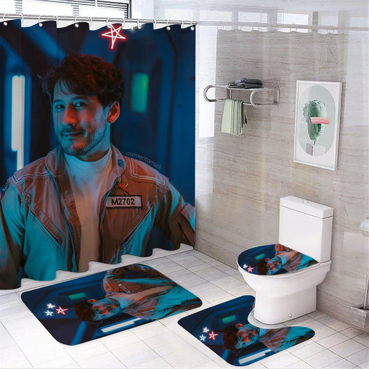 Popular YouTubers Shower Curtain