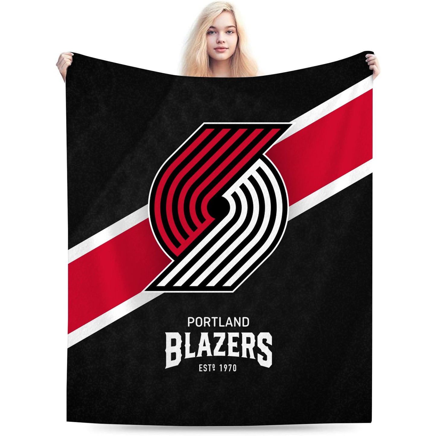 Portland Basketball Sport Throw Blanket