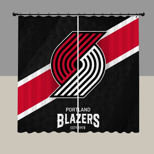 Portland Basketball Blackout Curtain