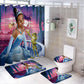 Princess Tiana with Frog Shower Curtain