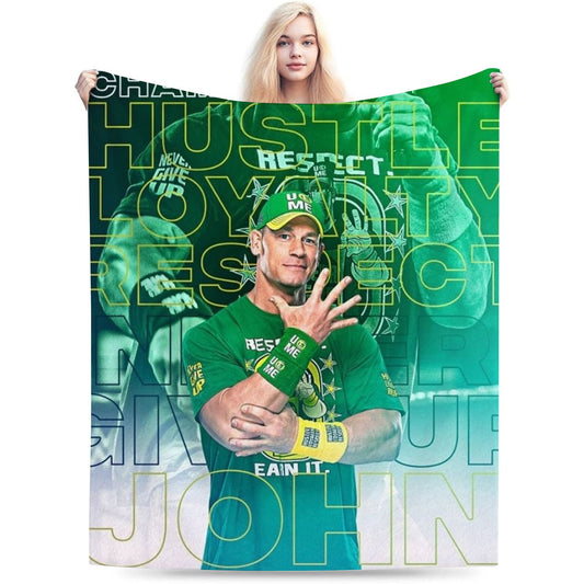 Professional Wrestler Throw Blanket