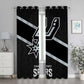 San Antonio Basketball Blackout Curtain