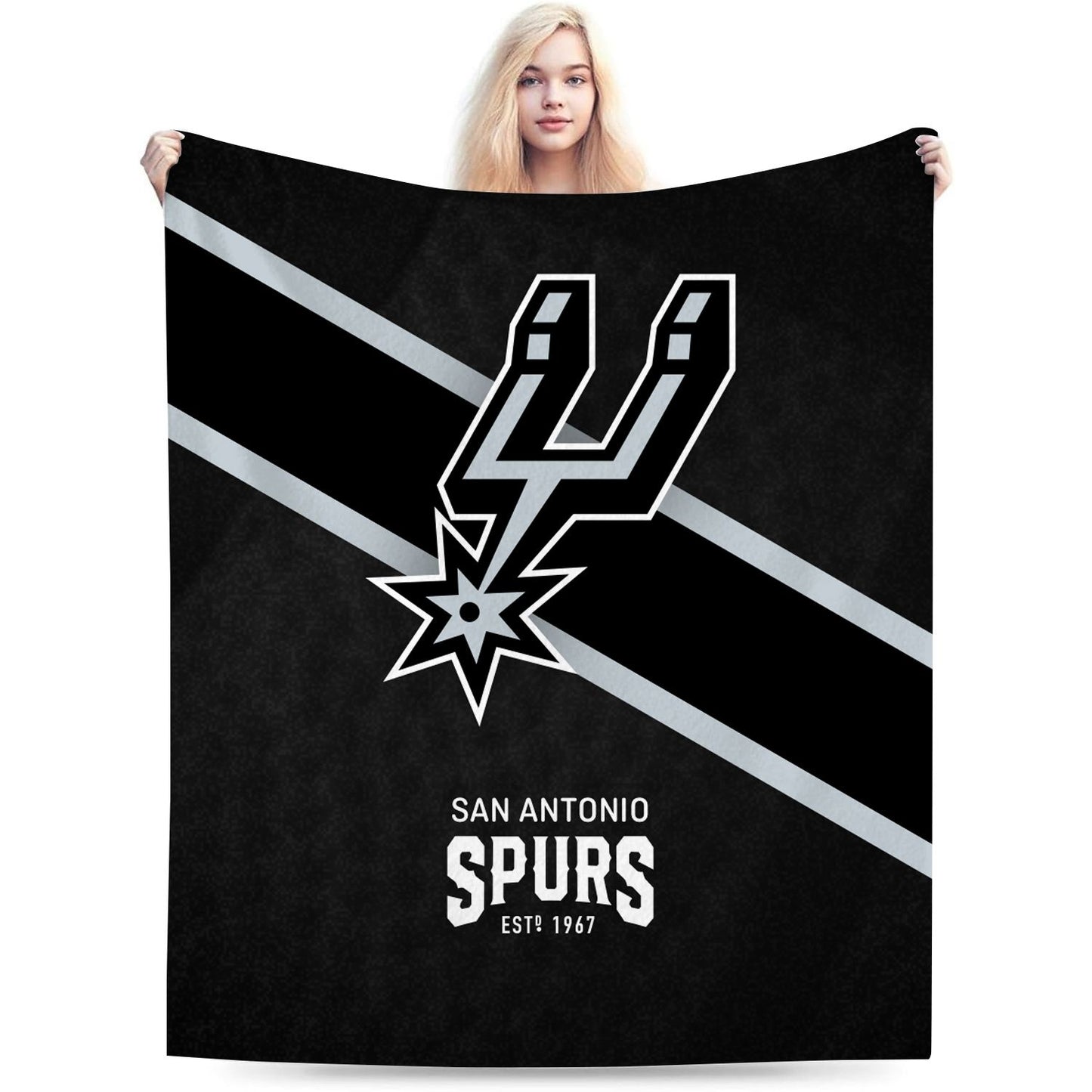 San Antonio Basketball Sport Throw Blanket
