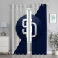 San Diego Baseball Blackout Curtain